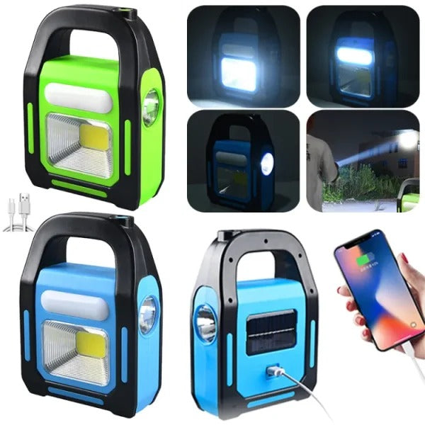 Rechargeable – Outdoor Work Light Solar Camping Light