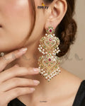 Jasmine Cut Heritage Pearl Earrings